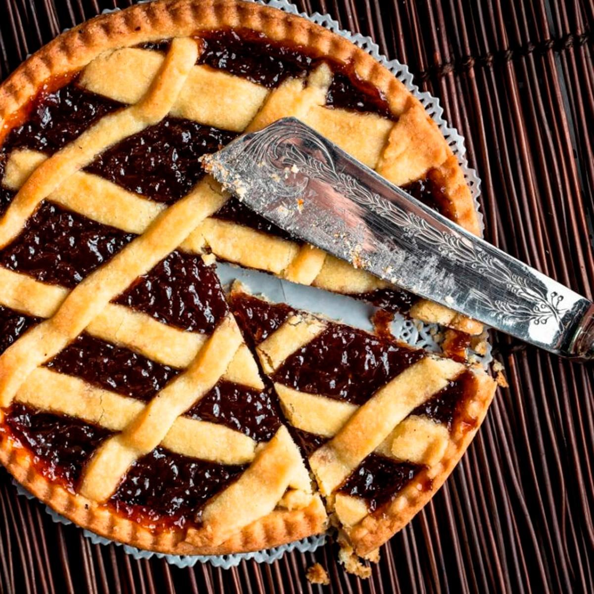 Crostata con farina di segale