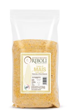 Farina di mais giallo antico mulino riboli