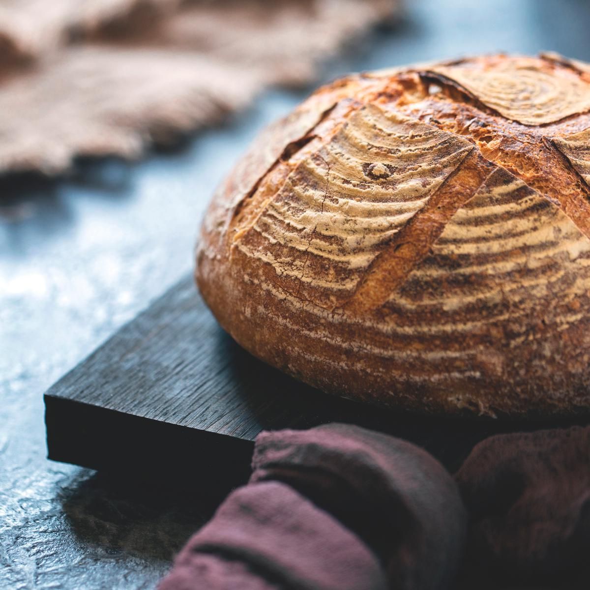 pane di farina di mais rosso antico